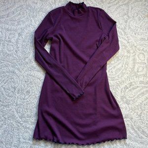 AEROPOSTALE Mid Dress Navy and Red Stripped Size Medium